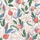 Still Bloom Wallpaper - Pink - by Cosmo Living by Cosmopolitan. Click for more details and a description.