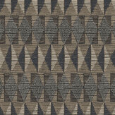 Bolga Wallpaper - Coffee - by Masureel