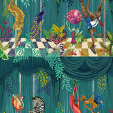 Papel pintado Creature Club - Esmeralda - de Brand McKenzie. Haz clic para obtener más detalles y una descripción.