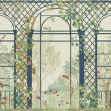 Greenhouse Mural - Whisper Green - by Galerie