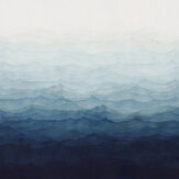 Horizon Mural - Indigo Blue - by Galerie