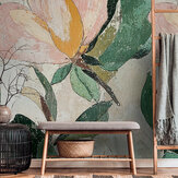 Panoramique Lush Blossom Panel - Multicolore - Cosmo Living by Cosmopolitan