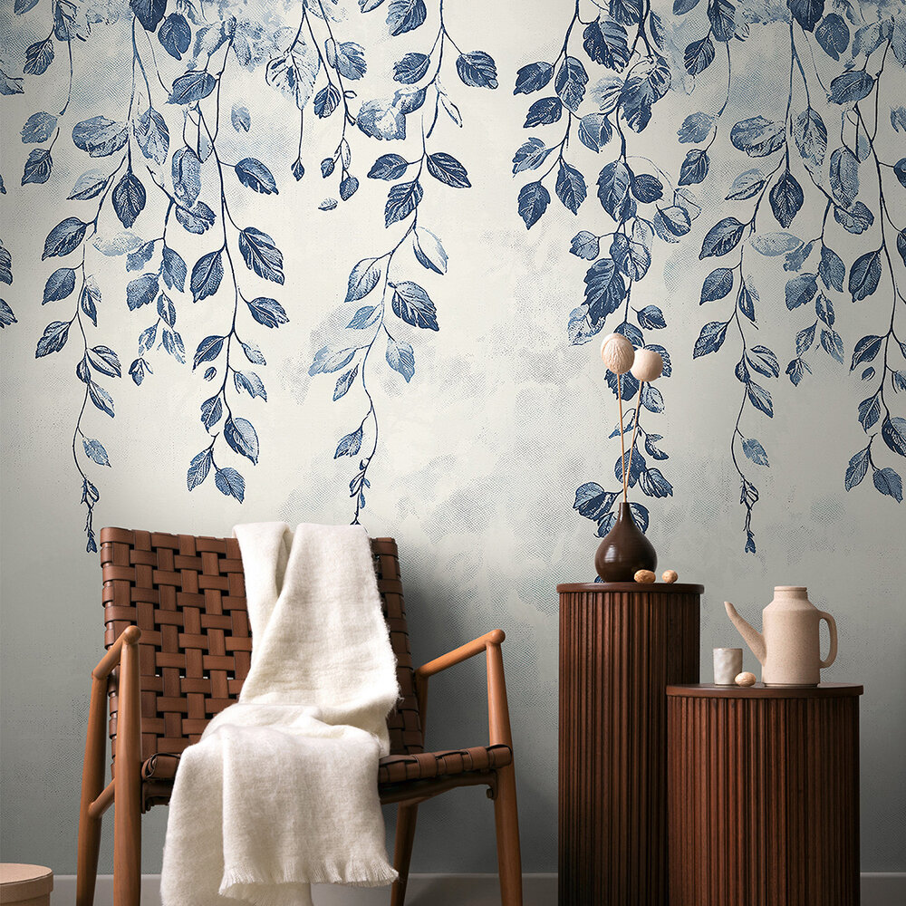 Hanging Garden Panel by Cosmo Living by Cosmopolitan - Blue - Mural ...