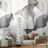 Panoramique Translucent Grace Panel - Gris - Cosmo Living by Cosmopolitan
