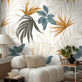 Panoramique Tropelia Panel - Multicolore - Cosmo Living by Cosmopolitan