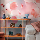 Panoramique Fading Floral Panel - Rose - Cosmo Living by Cosmopolitan