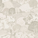 Country Landscape Wallpaper - Neutral - by Arthouse