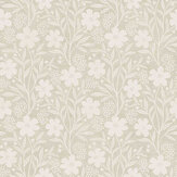 Berry Floral Wallpaper - Neutral - by Arthouse