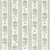 Papel pintado Nejlikerand - Green - de Boråstapeter. Haz clic para obtener más detalles y una descripción.