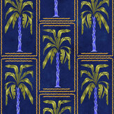Papier peint Veraneo - Cobalt - Coordonne