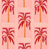 Papier peint Veraneo - Rose - Coordonne