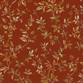 Tenango Wallpaper - Brown - by Coordonne