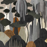 Camécuaro Mural - Black - by Coordonne
