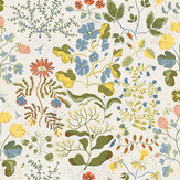 Groh Wallpaper - Beige / Green - by Galerie. Click for more details and a description.
