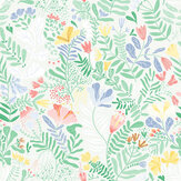 Brittsommar Wallpaper - Light Green - by Galerie. Click for more details and a description.