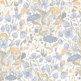 Hava Wallpaper - Blue - by Galerie