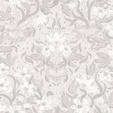 Lisa Wallpaper - Grey - by Galerie