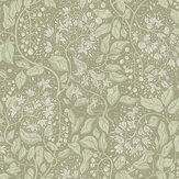 Turi Wallpaper - Dark Green - by Galerie