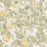Kart Wallpaper - Green / Grey - by Galerie