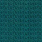 Kalpa Wallpaper - Teal - by Clarke & Clarke