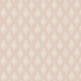 Nandana Wallpaper - Blush - by Clarke & Clarke. Click for more details and a description.