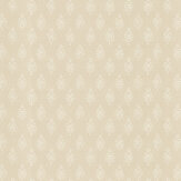 Nandana Wallpaper - Natural - by Clarke & Clarke. Click for more details and a description.