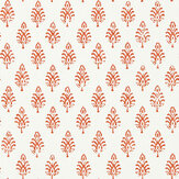 Nandana Wallpaper - Spice - by Clarke & Clarke. Click for more details and a description.