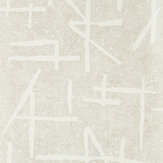 Dolmens Wallpaper - Chalk / Porcelain - by Harlequin