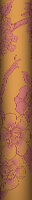 Paradise Tree Wallpaper - Tangerine and Hibiscus  - by Cole & Son