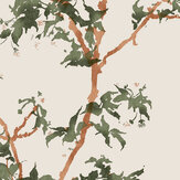 Chinese Branch Wallpaper - Leaf Green - by Cole & Son