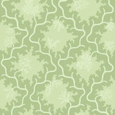 Moss Trellis Wallpaper - Matcha and Pistachio Green - by Cole & Son