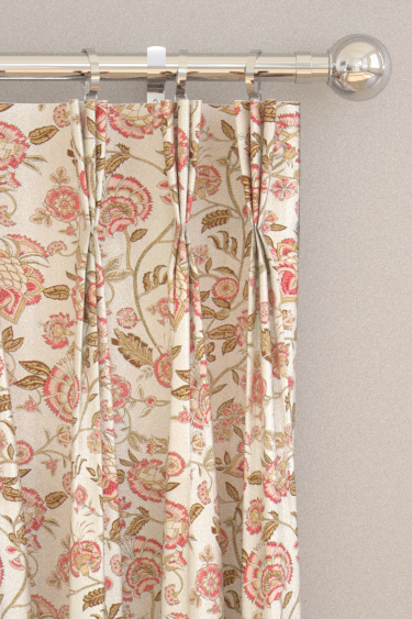 Barmeri Curtains - Natural - by Clarke & Clarke. Click for more details and a description.