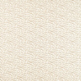 Buta Embroidery Fabric - Natural - by Clarke & Clarke
