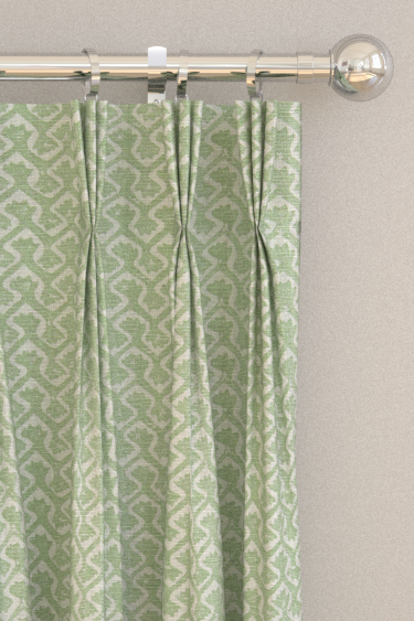 Kalpa Curtains - Sage - by Clarke & Clarke. Click for more details and a description.