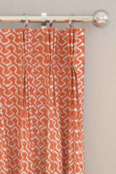 Kalpa Curtains - Spice - by Clarke & Clarke. Click for more details and a description.