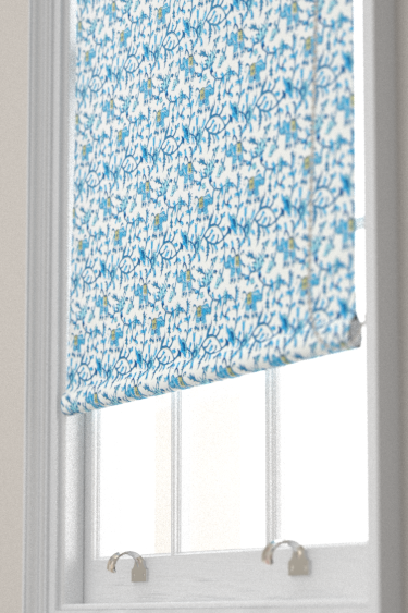Hathi Blind - Cobalt - by Clarke & Clarke. Click for more details and a description.