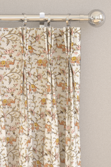 Rideaux Hathi - Naturel - Clarke & Clarke. Cliquez pour en savoir plus et lire la description.