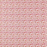 Hathi Embroidery Fabric - Raspberry - by Clarke & Clarke