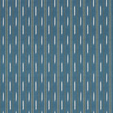 Mudmi Wallpaper - Persian Blue - by Sanderson