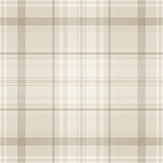 Kirkham Check Wallpaper - Neutral - by Albany