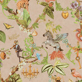 Safari Symphony Wallpaper - Pink - by Albany