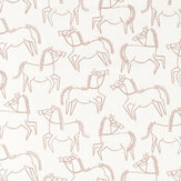 Canter Fabric - Dawn Pink - by Scion