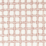 Tissu Fretwork - Rouge coccinelle - Scion