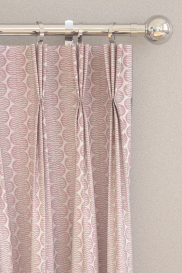 Raft Stripe Curtains - Dusk Pink - by Scion. Click for more details and a description.