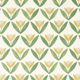 Tulip Trellis Fabric - Honey - by Scion