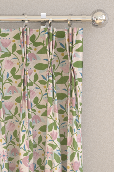 Dancing Daisies Curtains - Lilac - by Scion. Click for more details and a description.