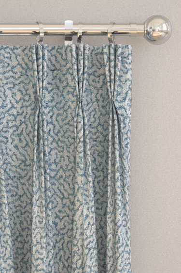 Duckweed Curtains - Coast Blue - by Scion. Click for more details and a description.