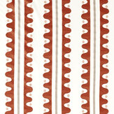 Oakham Fabric - Tomato - by Scion