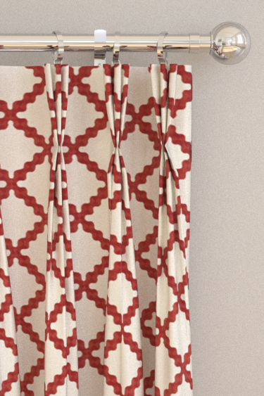 Cortinas Swithland - Rojo mariquita - de Scion. Haz clic para obtener más detalles y una descripción.