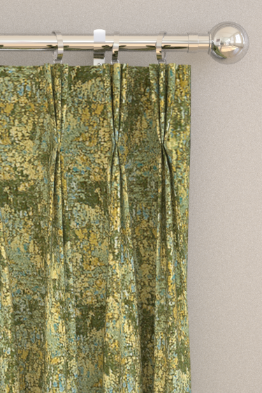 Eliasson Curtains - Kyanite / Emerald - by Harlequin. Click for more details and a description.